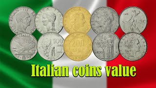 Italia Coins Worth big Money, monete italiane