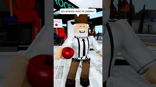 BEZDOMNY ZOSTAŁ ZŁAPANY NA KRADZIEŻY W ROBLOX! #shorts