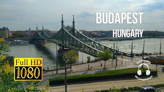 Virtual walking in Budapest. Octogon square - Andrassy avenue - Petofi Sandor str. - Erzsebet bridge