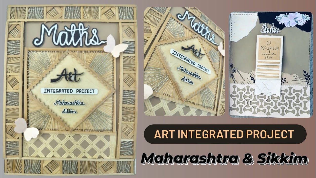 Art Integrated Project | Maharashtra & Sikkim | CBSE Activity | Maths ...