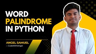 ✅ Find Palindrome Words in a Sentence Using Python 🐍 | Beginner-Friendly Tutorial 🔄💡#pythonprogram