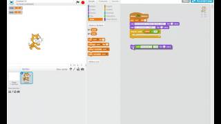 Scratch - "Repeat until" (While) loop Ex. 1