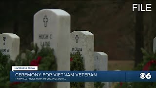 Farmville Police organize burial for veteran found without family
