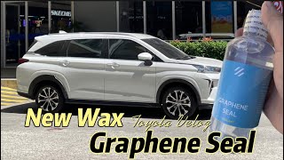 Graphene Seal | New Wax #toyota #toyotaveloz #hydrophobic #veloz2022