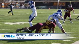 Moses Lake vs Bothell   Football 2016