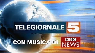 CREAZIONE - Sigla TG5 con musica BBC News