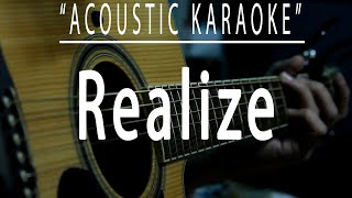 Realize - Colbie Caillat (Acoustic karaoke)