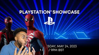 PLAYSTATION SHOWCASE May 24th, 2023 | LIVE REACTION (Marvel's Spider-Man 2)