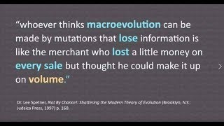 Evolutionists STILL Can't Show Any NEW Information!