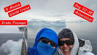 Royal Caribbean Ultimate World Cruise Day 32-38 Drake Passage and Antarctica #ultimateworldcruise