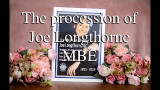 The resting of Joe Longthorne MBE his Last Journey Down Hessle Road