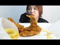 【モッパン mukbang】ザクザク モスバーガーのホットスパイスモスチキンを食べる。hot spice fried chicken u0026 onion ring asmr【eating sounds】