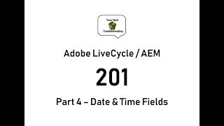 LiveCycle / AEM Designer 201 - Part 4 Date & Time Fields