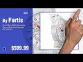 top 10 fortis men watches winter 2018 fortis flieger professional automatic mens watch