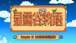 [事後剪輯] 菜鳥星露谷物語 Ch19 法師你結過婚?