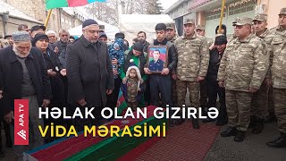 28 yaşlı Həsən İsmayılov Gəncə Şəhidlər Xiyabanında dəfn ediləcək-APA TV