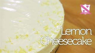 'No-bake' Lemon Cheesecake - In The Kitchen With Kate