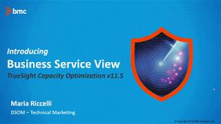 Introducing Business Service View | TrueSight Capacity Optimization