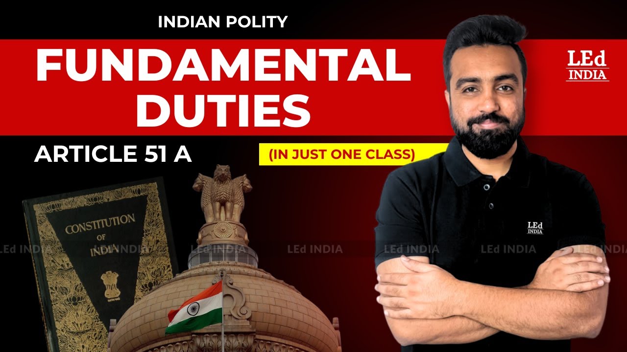 Fundamental Duties | Article 51A | Indian Polity | UPSC | UGC NET - YouTube