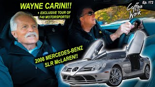 EXCLUSIVE TOUR OF WAYNE CARINI'S F40 MOTORSPORTS + BUYING HIS 2008 MERCEDES SLR McLAREN!!