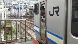 【視聴者提供】横須賀線横浜駅　高速進入