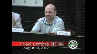 Planning Commission - August 13, 2012