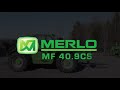 merlo mf40.9 cs telehandler for agriculture