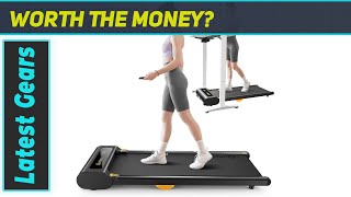 Urevo Under Desk Treadmill Review: Compact, Powerful, and Silent Walking Pad!