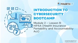 Module 2 - Lesson 9 - HIPAA