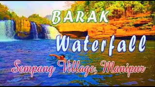 BARAK WATERFALL SHINES || SEMPANG VILLAGERS HELP US