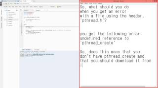 Undefined reference to pthread.h