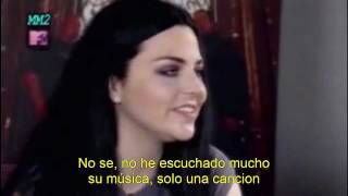 Amy Lee habla de Tarja Turunen (SUB ESPAÑOL)
