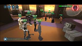 SWGoH - Imperial Troopers Vs Darth Revan (SET/HK)