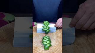 #Sample Cucumber 🥒 carving cutting design#Cucumber Cutting#Vagetable#Eady Cucumber carving design#