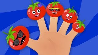 tomate dedo Familia | dedo Familia canción | familia de dedos | Kids Songs | Tomato Finger Family