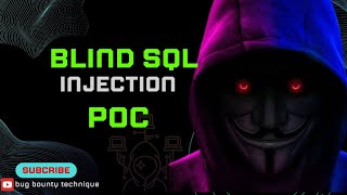 How to find Blind SQL injection💪 on hackerone program | Pro Bug bounty technique | POC