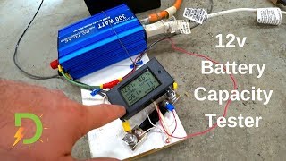 DIY 12v Battery Capacity Tester (Stuff on Hand)