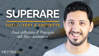 Devi Superare un Test a Crocette? Usa il Principio del Riconoscimento! (Esempio pratico)