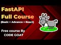 FastAPI Python Full course