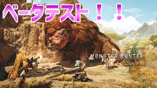 [MHWilds:OBT] 新要素に慣れたい！