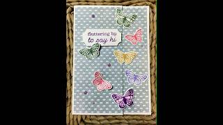 I’M ALL AFLUTTER WITH THIS CUTE CARD!