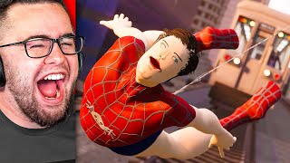 Reacting to WEIRD SPIDERMAN Animation