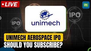 Live: Unimech Aerospace’s Rs 500 Cr IPO Opens| Management On Growth \u0026 Expansion Plans| IPO Watch