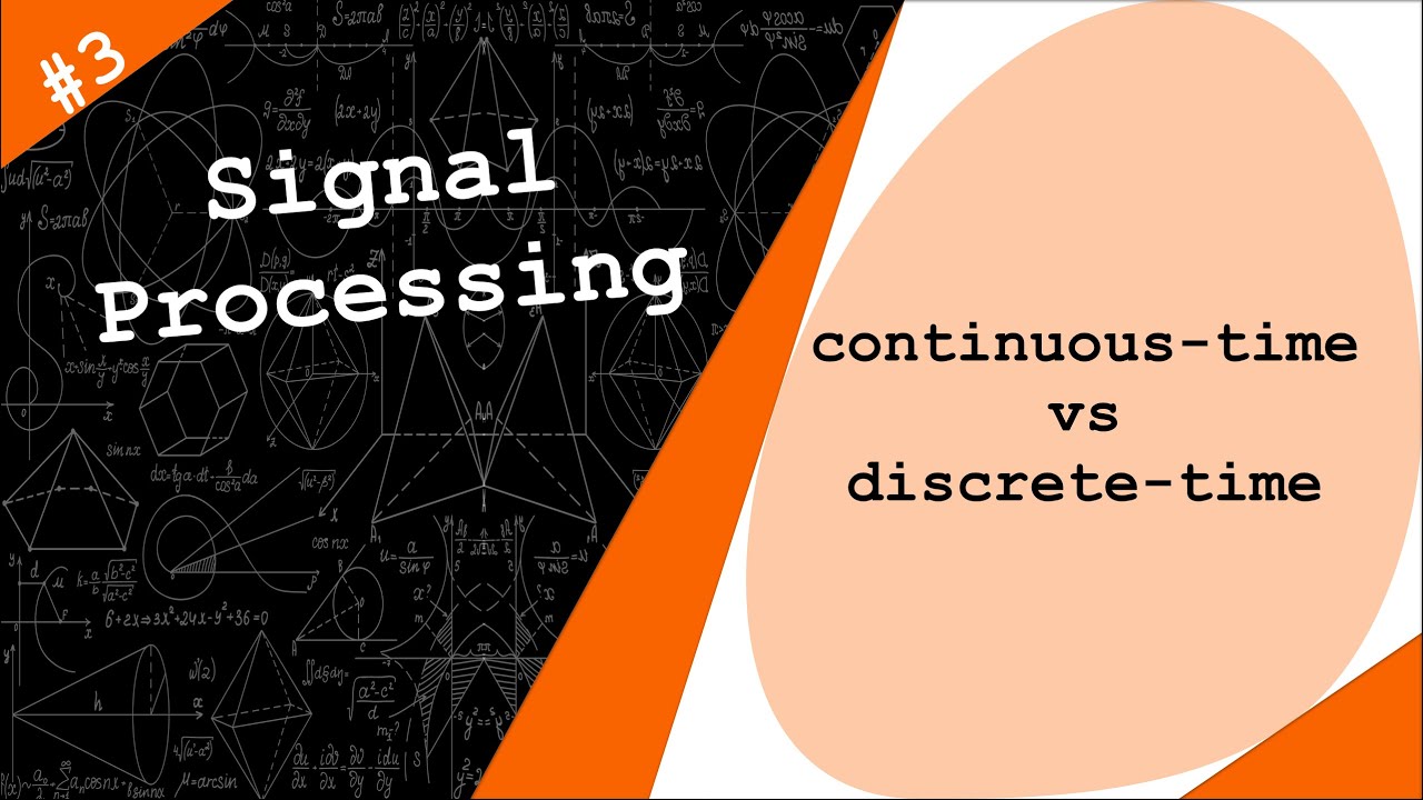 Continuous Time Discrete Time Signals Sampling Signal Processing Continuous Time Discrete Time Signals Sampling Signal Processing