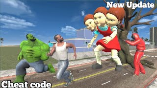 Franklin Play Squid Game With Hulk 🤯 ll Black Dealer