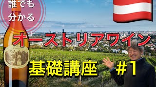 【オーストリアワイン講座＃１】めちゃめちゃわかりやすい3回講座1回目