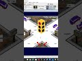 (Part b): 2-Way Smart Traffic Signal Control with PLC Ladder Logic Programming