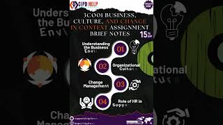 3CO01 Business, culture, and change in context Brief Notes