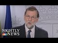 Spain Removes Catalonia Leader Carles Puigdemont; Unprecedented Move Would Rule | NBC Nightly News