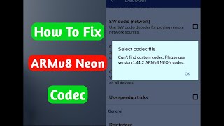 1.41.2 ARMv8 NEON Codec Solved Part 2